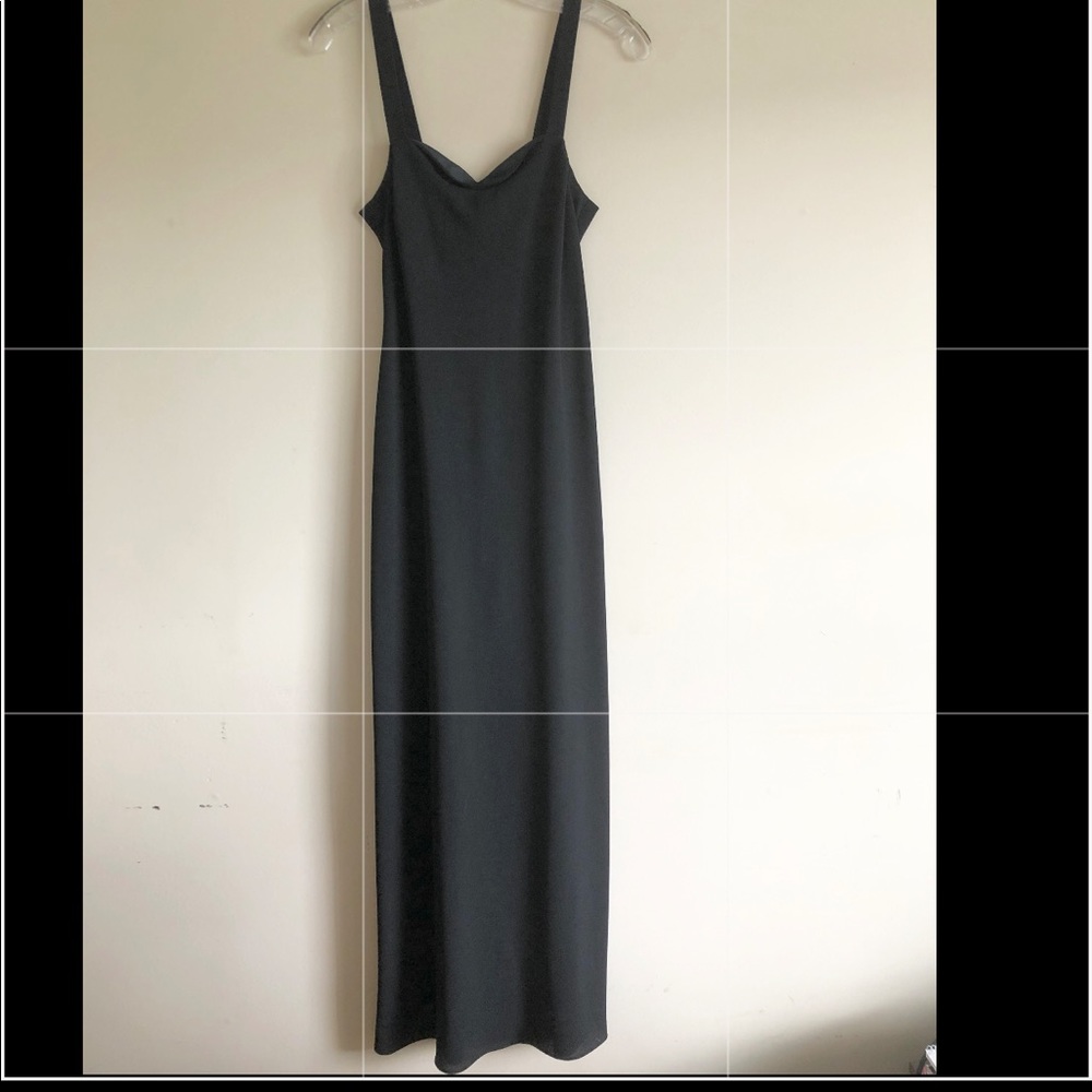 Formal black long dress